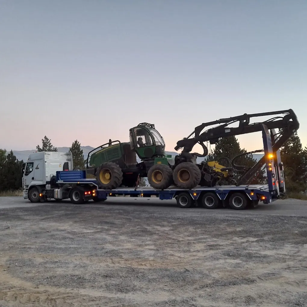 transport amb gondola a la cerdanya